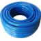 สายยางสีฟ้ามัน PVC 5/8" หนา 2.5mm. (100เมตร/ม้วน) ตรา เอเพ็กซ์