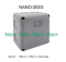 NANO กล่องกันน้ำพลาสติก ฝาทึบ ขนาด 109.5x109.5x59.8mm. / 4x4x2.5" รุ่น NANO-202W NANO-202G NANO-202Y NANO-202B