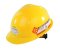 หมวกก่อสร้าง เหลือง มอก.Z501-YE INDY