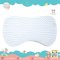 BABY HEALTHY PILLOW new born 0+ ทรงเหลี่ยม หมอนเด็กแรกเกิดเย็น cooltech ยี่ห้อ MOMCO