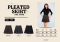 PLEATED SKIRT