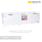 ตู้แช่แข็งฝาทึบ  2 ระบบ Fresher รุ่น FF-1400XS
