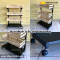 ชั้นวางสินค้า 4 ชั้น (รางไม้แบบตรง)