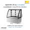 ตู้โชว์เค้กโค้งสเตนเลส 120 cm SANDEN รุ่น SKC-1203SG