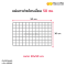 แผ่นตาข่ายโครเมี่ยม 30x50 cm.