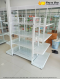 ชั้นวางสินค้าทั้งชุด TL รุ่น C สูง 150 cm. ยาว 170 cm. สีขาว