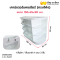 เคาน์เตอร์แคชเชียร์ทรงโค้ง 1.50 เมตร รุ่นมาตรฐาน