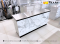 เคาน์เตอร์สั่งผลิต 1.80 เมตร  ลายหินอ่อน TOP Stainless