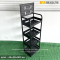 ชั้นวางอเนกประสงค์ 4 ชั้น รุ่น ลูก้า LUCA ขนาด 44x30x140 ซม. โครงเหล็กพร้อมแผง Pegboard สำหรับแขวนสินค้า มีให้เลือกสีขาวและสีดำ เหมาะสำหรับร้านค้า ร้านโชห่วย และมินิมาร์ท