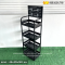 ชั้นวางอเนกประสงค์ 4 ชั้น รุ่น ลูก้า LUCA ขนาด 44x30x140 ซม. โครงเหล็กพร้อมแผง Pegboard สำหรับแขวนสินค้า มีให้เลือกสีขาวและสีดำ เหมาะสำหรับร้านค้า ร้านโชห่วย และมินิมาร์ท