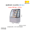 ตู้แช่เค้กแบบโค้ง ขนาด 90 ซม. Fresher รุ่น FR-900C