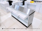 เคาน์เตอร์สั่งผลิต 1.80 เมตร  ลายหินอ่อน TOP Stainless