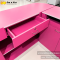ชุดเคาน์เตอร์แคชเชียร์ Set 4 ชิ้น ขนาด 150x178x220 ซม. สี Juicy Pink ตัดขอบขาว