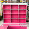 ชุดเคาน์เตอร์แคชเชียร์ Set 4 ชิ้น ขนาด 150x178x220 ซม. สี Juicy Pink ตัดขอบขาว