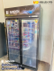 ตู้แช่เย็น 2 ประตู สีดำ SANDEN รุ่น YPC-1100P