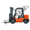 FORKLIFT DIESEL 3,000 KG ( มือสอง )