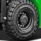 โฟล์คลิฟท์ไฟฟ้านั่งขับ  LITHIUM  BATTERY /   XC series three-point new energy electric forklifts