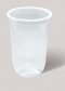 แก้วน้ำ 22 ออนซ์ แก้วพลาสติก PP ทรงแคปซูล  ขนาด 9.5x14 x5.5 cm.