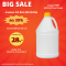 แกลลอนพลาสติก HDPE 3.8 ลิตร ทรง#3.8-04 สีขาว