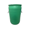 ถังพลาสติก HDPE 200 ลิตร ทรง#20001FJ สีเขียว ตัดปาก / ตัดปาก ร้อยเชือก (สินค้าตามสภาพ)