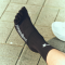 Performance Sock Black – Crew 5 Finger