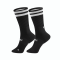 Performance Sock – Double Slash Black