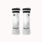 Performance Sock – Low Double Slash White