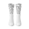 Performance Sock Trail - White Topograph