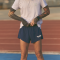 Standard Running Short  - Navy