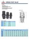"WD" Spring Foot Valve UPVC