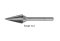 SM Pointed Cone • Single-Cut Burs • Inch