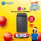 LG เครื่องซักผ้าฝาบน ระบบ Smart Inverter ความจุซัก 13 กก. รุ่น T2313VSPB1 สีดำ