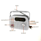 IPLAY (PCM) วิทยุ AM/FM เชื่อมต่อไร้สาย รุ่น IP-811