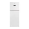 BEKO ตู้เย็น 2 ประตู  รุ่น RDNT470E10VZJHFGW 14.6 คิว กระจกขาว