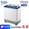 BEKO เครื่องซักผ้า 2 ถัง 13 กก. รุ่น WTTA1303WT