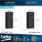 BEKO ตู้เย็น 2 ประตู รุ่น RDNT445I10K 14.3 คิว สีเทาเข้ม