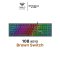 คีย์บอร์ดไร้สาย AULA  F3033 CUSTOM KEYBOARD (MACRO)