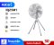HATARI พัดลมอุตสาหกรรม รุ่น IQ25M1 ขนาด 25 นิ้ว สีเทาเงิน