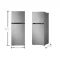 LG  ตู้เย็น 2 ประตู รุ่น GN-B212PFNF.APYPLMT 7.7 คิว สีเงิน