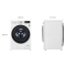 LG  เครื่องซักผ้าฝาหน้า รุ่น FV1408S4W ระบบ AI DD™ ความจุซัก 8 กก. พร้อม Smart WI-FI control ควบคุมสั่งงานผ่านสมาร์ทโฟน
