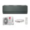 LG แอร์เครื่องปรับอากาศติดผนัง1 2000 BTU INVERTER WIFI PM2.5 กระจกเบอร์5 1ดาว รุ่น IAQ13G1N.JA1