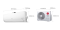 LG แอร์ผนัง DUALCOOL Puri รุ่น IPQ10R1 ขนาด 8,900 Btu with Air Purification