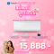 SAMSUNG เครื่องปรับอากาศ 12000BTU S Inverter Eco+ รุ่น AR13DYHZBWKNST