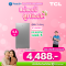 TCL ตู้เย็น 1 ประตู 5.3 Q สีเงิน รุ่น RT15XFSDS