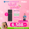 HAIER ตู้เย็น2ประตู 7.6Q สีดำ รุ่น HRF-215MN