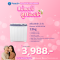 HISENSE เครื่องซักผ้า 2 ถัง รุ่น  WSRB1201W 12 กก. สีขาว