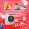 SHARP เครื่องซักผ้าฝาหน้า 10Kg INVERTER,HONOR SE Series สีขาว รุ่น ES-FH10BT-W