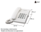 PANASONIC โทรศัพท์ตั้งโต๊ะ รุ่น KX-TS500MX