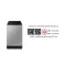 SAMSUNG เครื่องซักฝาบน 13Kg.Wifi สีเทา รุ่น WA70F13E4LST