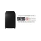 SAMSUNG เครื่องซักผ้าฝาบน 19Kg. Bespoke AI สีดำ รุ่น WA80F19S8BST